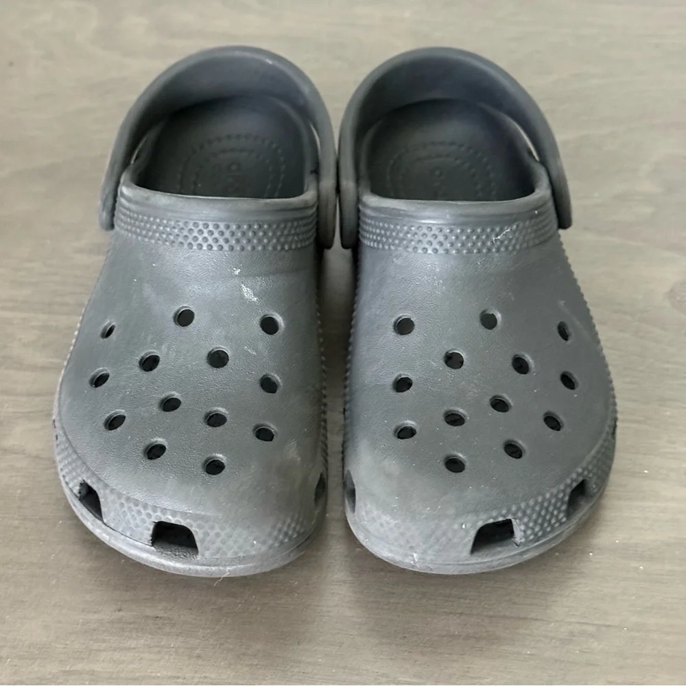 Kids Black Clogs